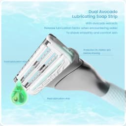 Gillette Venus Intimate Grooming Razor for Women Public Hair and Skin with Patented Irritation Bar Hair Removal