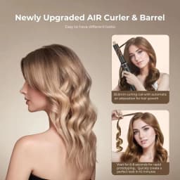 1000W Hair Dryer 5 in 1 Electric Comb Negative Ion Straightener Comb Curling Iron Detachable Multifunctional Heating Brush Hair Dryer
