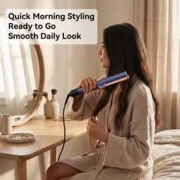 Portable Ion Hair  Dryer and  Straightener  Lightweight Travel Styler  Dry and Straighten Hair at Home Salon or On The Go