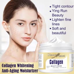 5pcs/lot Anti Wrinkle Korean Cream Collagen Power Lifting Cream 80g Face Cream Skin Care Whitening Moisturizing
