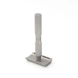 YAQI Ghost Cross Grain Pattern Titanium Light Weight Safety Razor