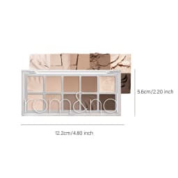 rom&nd BETTER THAN PALETTE,Fine Powder Texture,Long-Lasting Pigmentation,Luxury Makeup,Korean Cosmetic,K-Beauty,Korean Makeup