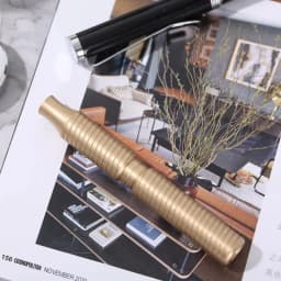 YAQI 88mm Solid Brass Material Safety Razor Handle for Men