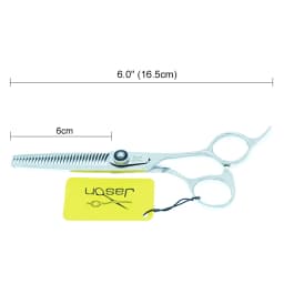 Good Quality 6.0" JP440C Double Side Teeth Thinning Scissors Professional Salon Human Hair Thinning Shears Hair Scissors A0181D