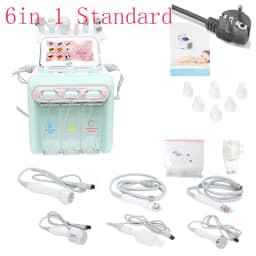 AOKO 6/7 in 1 Dermabrasion Peel Spa Facial Machine Skin Rejuvenation Hydro Dermabrasion  Aqua Deep Cleaning Skin Care Device