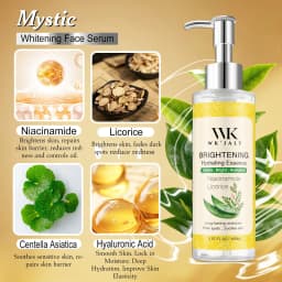 WK JALY Whitening Black Spot Removal Serum, With Niacinamide, Licorice, Remove Melanin, Freckles, Even Skin Tone, for All Skin