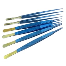 Vascular Forces Cardiac Tissue Forceps Titanium Cardiac Dissecting Forceps Flat handle Round handle Micro surgical instrument
