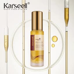 Karseell 1/2pcs Set Moroccan Argan Oil for Hair Healing Cold Pressed Weightless Argan Oil Hair Serum for Dry Damaged Hair