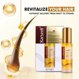 Karseell 1/2pcs Set Moroccan Argan Oil for Hair Healing Cold Pressed Weightless Argan Oil Hair Serum for Dry Damaged Hair