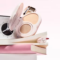 Judydoll Portable Facial Comprehensive Disc Small Powder Box Air Cushion Powder Concealer Lipstick Eyebrow Cosmetics