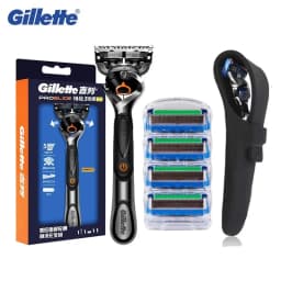 Gillette Fusion 5 Proglide Power Razor Manual Shaver Flexball Beard Precision Clean Safety Straight Shaving Machine for Man