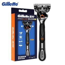Gillette Fusion 5 Proglide Power Razor Manual Shaver Flexball Beard Precision Clean Safety Straight Shaving Machine for Man