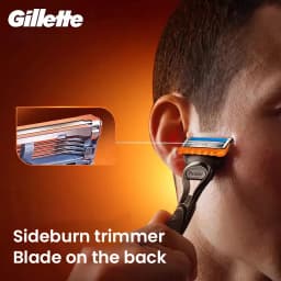 Gillette Fusion 5 Razor Blade Safe Manual Shaving Razor Heads for Men Face Hair Removal Replacement Razor Blade Refills Original