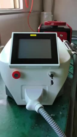 Portable Laser Picosecond 1064Nm 532Nm Remove Tattoo Laser Machine Q Switched Nd Yag Laser Tattoo Machine
