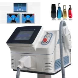 Portable Laser Picosecond 1064Nm 532Nm Remove Tattoo Laser Machine Q Switched Nd Yag Laser Tattoo Machine