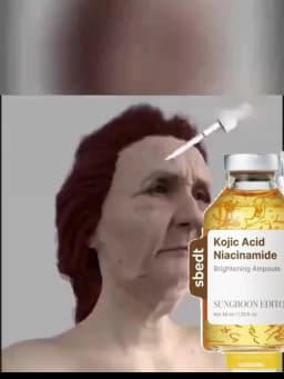 KOJIC Acid Niacinamide Ampoule Serum Set Dark Spot care Brightening Firming Hydrating Moisturizing lightening Facial skin care