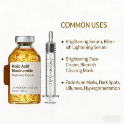 KOJIC Acid Niacinamide Ampoule Serum Set Dark Spot care Brightening Firming Hydrating Moisturizing lightening Facial skin care