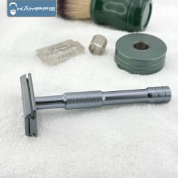 KAMPFE A99 Attack 30 ° Precision Angle CNC Engraving Aluminum Alloy Double sided Safety Shaver Men's Gift Women's Shaver