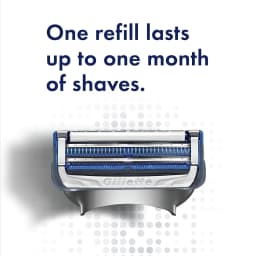 Original Gillette SkinGuard Men's Razor Blade Refill 2 Layers for Sensitive Skin Beard Shaving 2-12PCS Replacement Shaver Heads