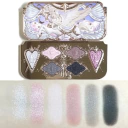 Flower Knows Makeup Swan Ballet Eyeshadow Palette Natural Nude Matte Shimmer Strawberry Cupid Glitter Pigment Eye Shadow Pallete