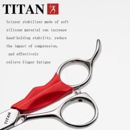 TITAN Professional Hairdressing Scissors Barber Cutting Thinning Hair Tool VG10 Steel 6.0, 6.5 Inch Salon Cut Tools