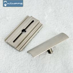 KAMPFE TC4 titanium CNC milling safety shaver head