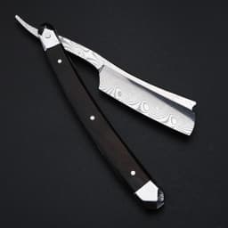 XUANFENG Damascus Steel Folding Razor Hard Steel 110 Layer High Hardness Sharp Straight Razor