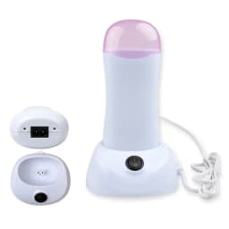 2 in 1 Depilatory Wax Heater Epilator Cartridge Wax Roller Base Roll On Waxing Supply Refillable Hair Removal Wax-melt Machine