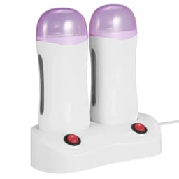 2 in 1 Depilatory Wax Heater Epilator Cartridge Wax Roller Base Roll On Waxing Supply Refillable Hair Removal Wax-melt Machine