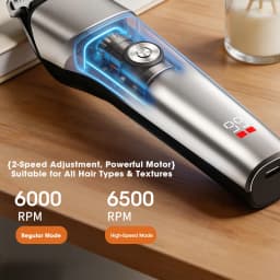 Electric Hair Clipper Hair Cutting Machine For Men Type-C Rechargeable Grooming Tools