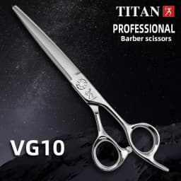 Titan Barber Set Professional Hair Shears 6.0 Japan Vg10 Steel Hairdressing Salon Tools Hair Scissors