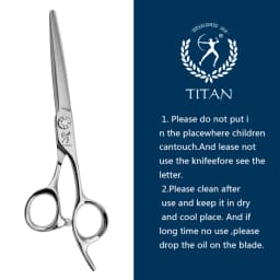 Titan Barber Set Professional Hair Shears 6.0 Japan Vg10 Steel Hairdressing Salon Tools Hair Scissors