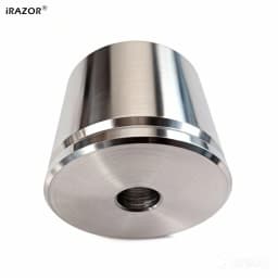 iRAZOR Men's 304 Stainless Steel Safety Razor Stand Heavy Shaver Holder Shaving Razor Base for Bathroom Accessory Christmas Gift