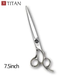 Titan High Quality SUS440C Japan Steel Cut Thinning 7 Inch, 8 Inch Barber Tools Shears Pet Dog Cat Grooming Scissors