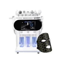 New Tech 360 Vortex Rotation Suction Handle 11 in 1 Hydra Beauty Facial Machine Portable Blackhead Removal