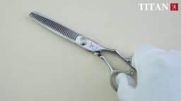 TITAN High-end Barber Scissors Professional Hairdressing Shear Thinning Hair Scissors Hair Thinning