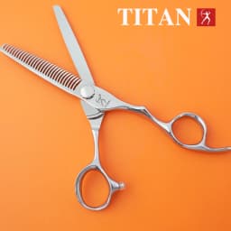TITAN High-end Barber Scissors Professional Hairdressing Shear Thinning Hair Scissors Hair Thinning