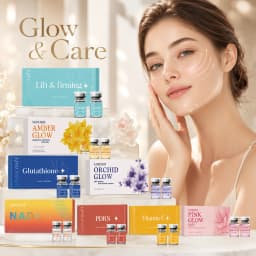 Sanendi NAD+ Skin Booster Ampoule Serum Set PDRN Sensitive Skin Essence VC Peptide Skin Moisturizing Hyaluronic Acid Korean