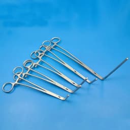 Separation Ligature Forceps Right Angle Hemostatic Forceps Vascular Forceps Fine Elbow Forceps Holding Tissue Forceps Surgical I