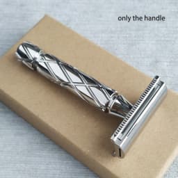 Dscosmetic Spiral Ti Safety Razor Handle for Safety Razor