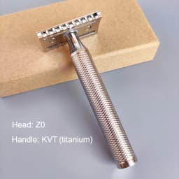 Dscosmetic KVS 316L Stainless Steel Safety Razor Handle