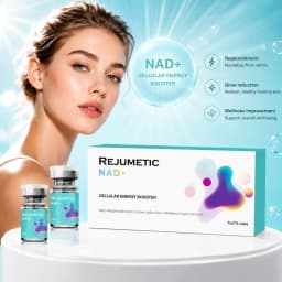 2026 Newest NAD+ Glow Serum Deep Hydration Miosturezing Smoothing Der.pen Skin Booster Beauty Korean Skin Care 7mlx5Vials