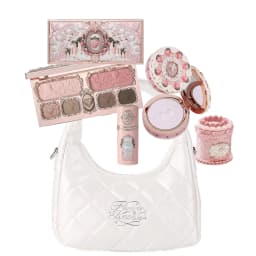 Flower Knows Strawberry Cupid Professional Makeup Set For Women Full Kit Gift Box Eyeshadow Lip Cream Blush Compact Powder Sets