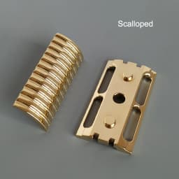 Dscosmetic S9 CNC Stainless Steel Double Edge Safety Razor Head
