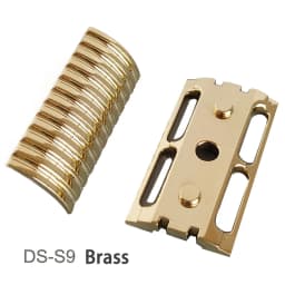 Dscosmetic S9 CNC Stainless Steel Double Edge Safety Razor Head