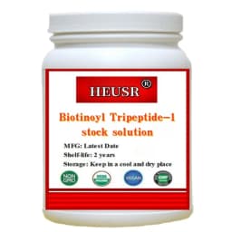 Hot Selling Biotinoyl Tripeptide-1 Stock Solution For Cosmetics And Skincare Products