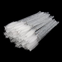 1000pcs Crystal Cleaning Brush Lash Wands Spoolie Eyelash Extension Mascara Brush