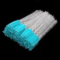 1000pcs Crystal Cleaning Brush Lash Wands Spoolie Eyelash Extension Mascara Brush
