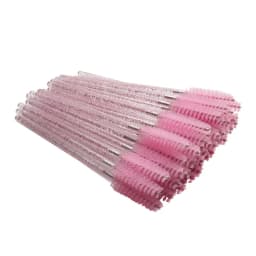 1000pcs Crystal Cleaning Brush Lash Wands Spoolie Eyelash Extension Mascara Brush