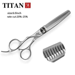 Titan Professional 6.0-Inch Left-Handed Cutting Scissors Shears Barber Scissors Hairdressing Scissors